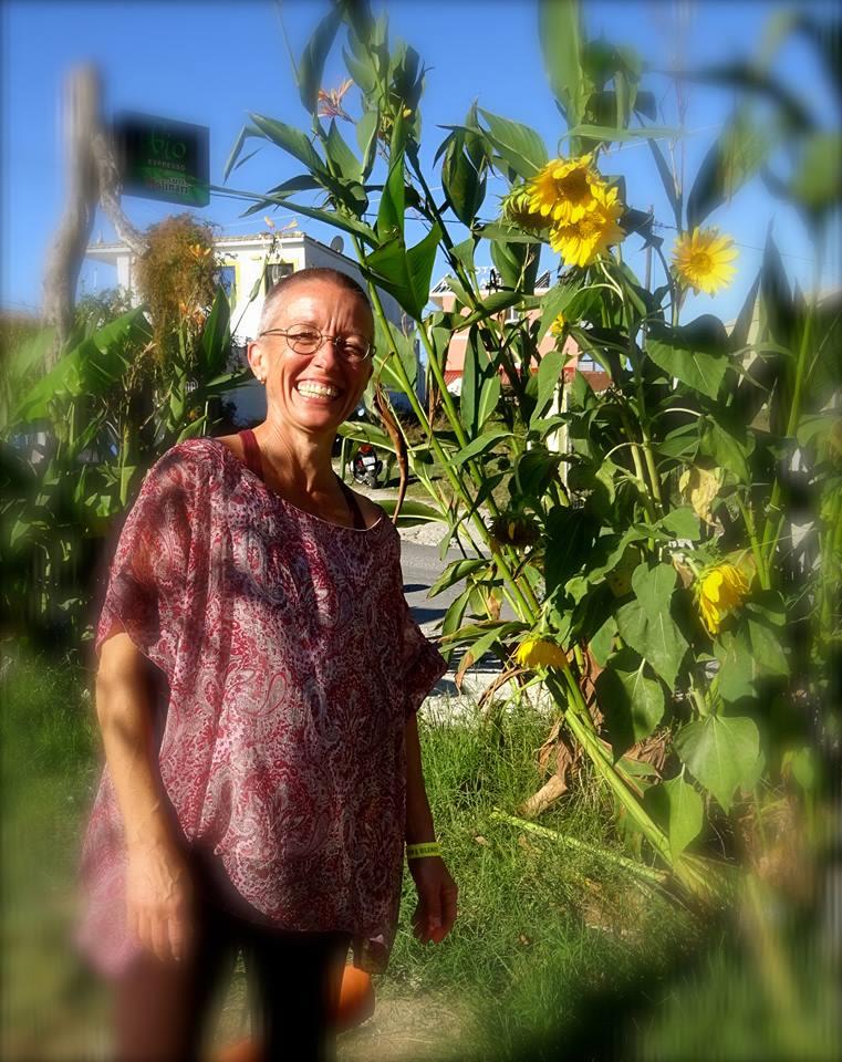 Sunflowering Wivian at Corfu 2017