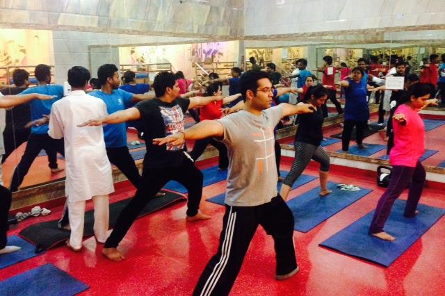 Yoga in Delhi Gim.2