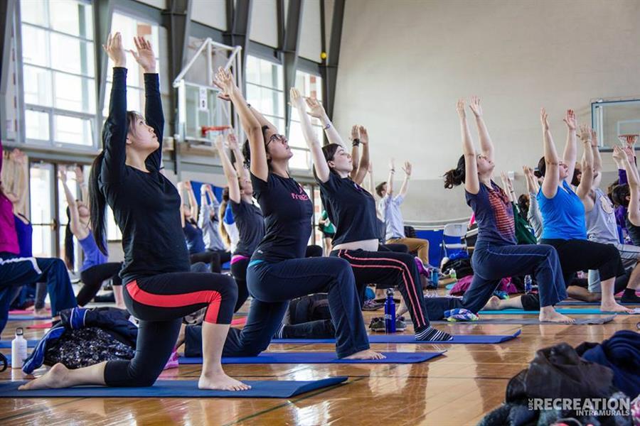 UBC largest Yoga class 2.27.15 by Austin Kretzschmar