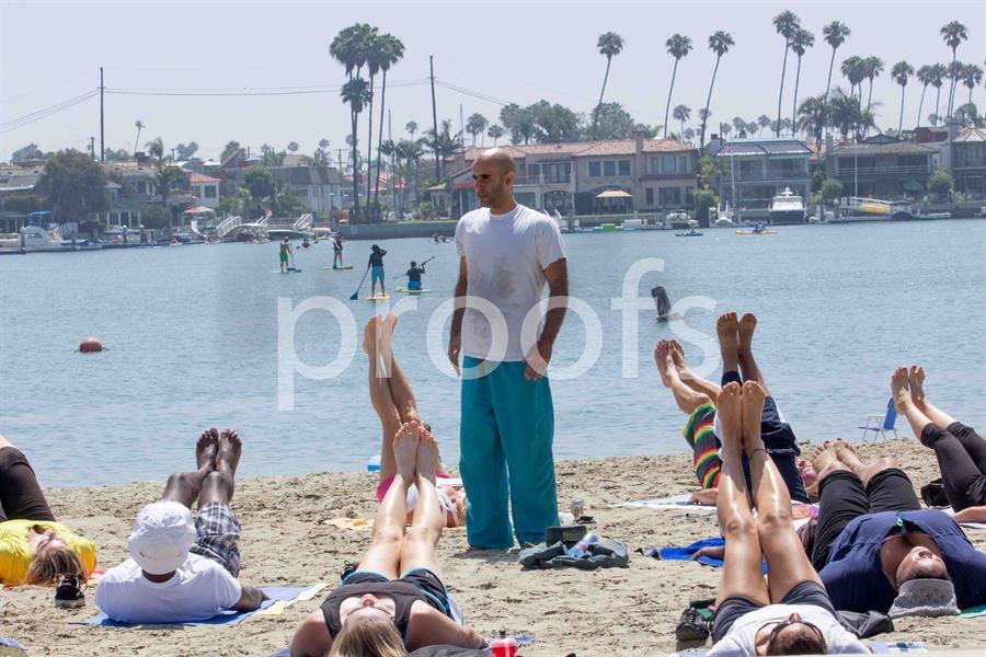 Yoga On the Beach