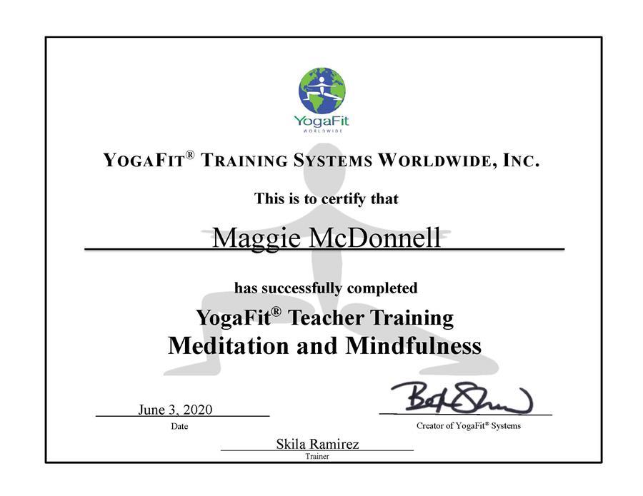 Maggie McDonnell Meditation