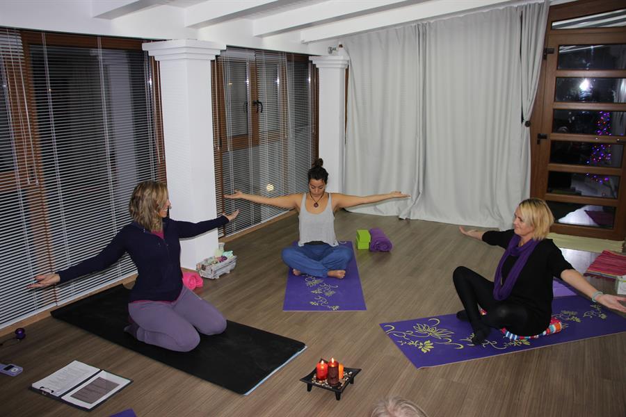 Exploring energy at the Zen Yoga Studio, Argasi