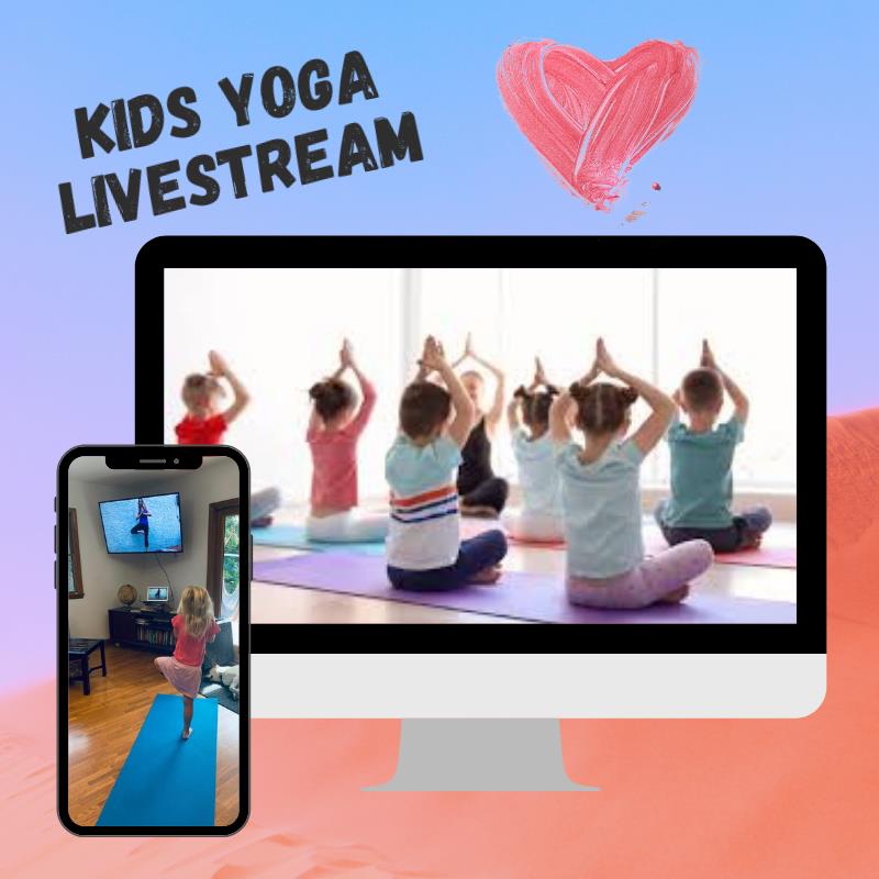 Kids yoga livestream
