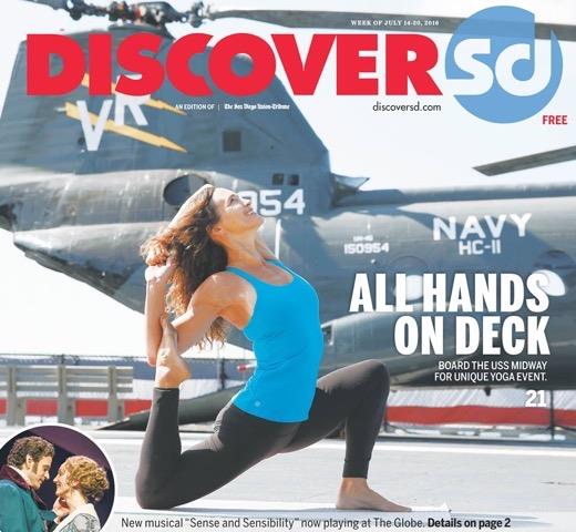 Amy Caldwell Yoga One DiscoverSD