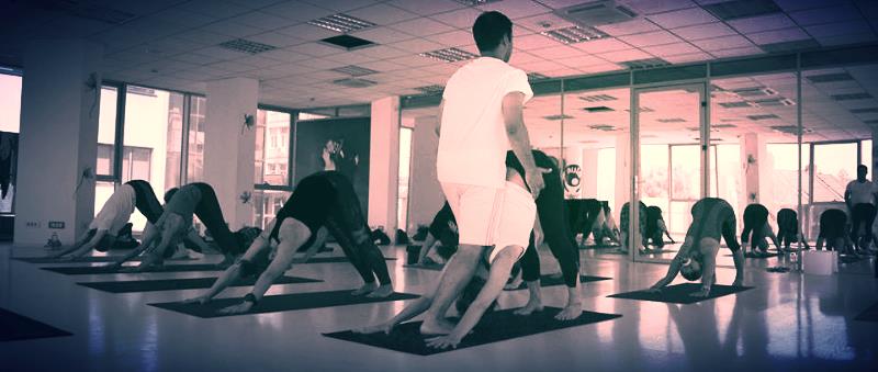 Ashtanga yoga class