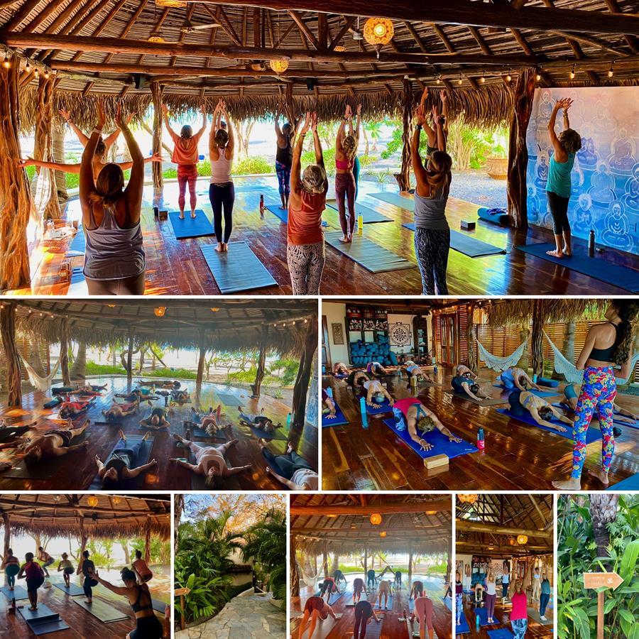 Yoga Retreat Collage