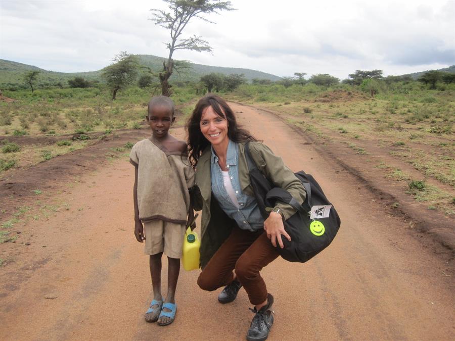 Massai Mara - getting water