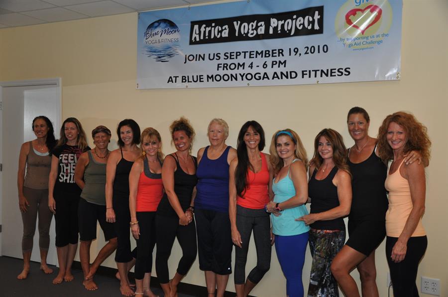 Africa Yoga Project at Blue Moon