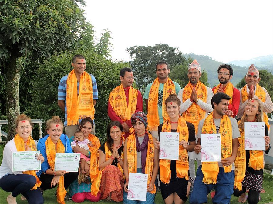 200 hours YTTC certificate distribution