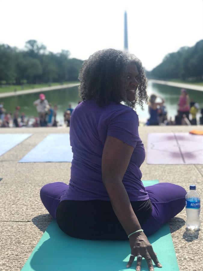 Yoga on the Mall 2019