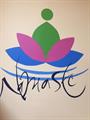 yoga logo art work
