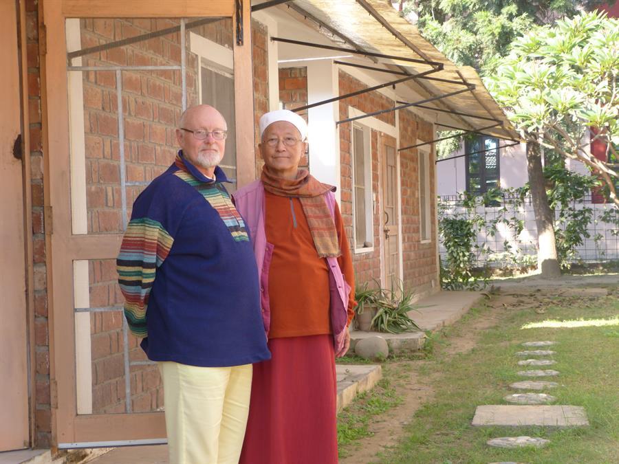 With Doboom Tulku Rinpoche, Rishikesh, 11/14