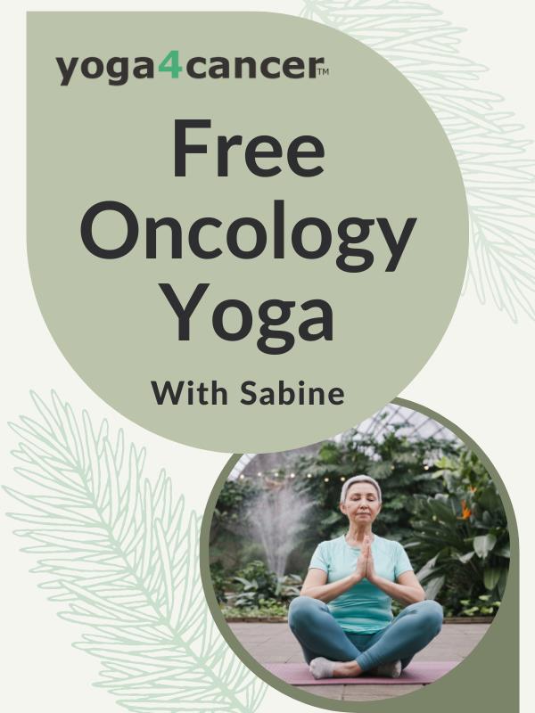 free oncology yoga with sabine