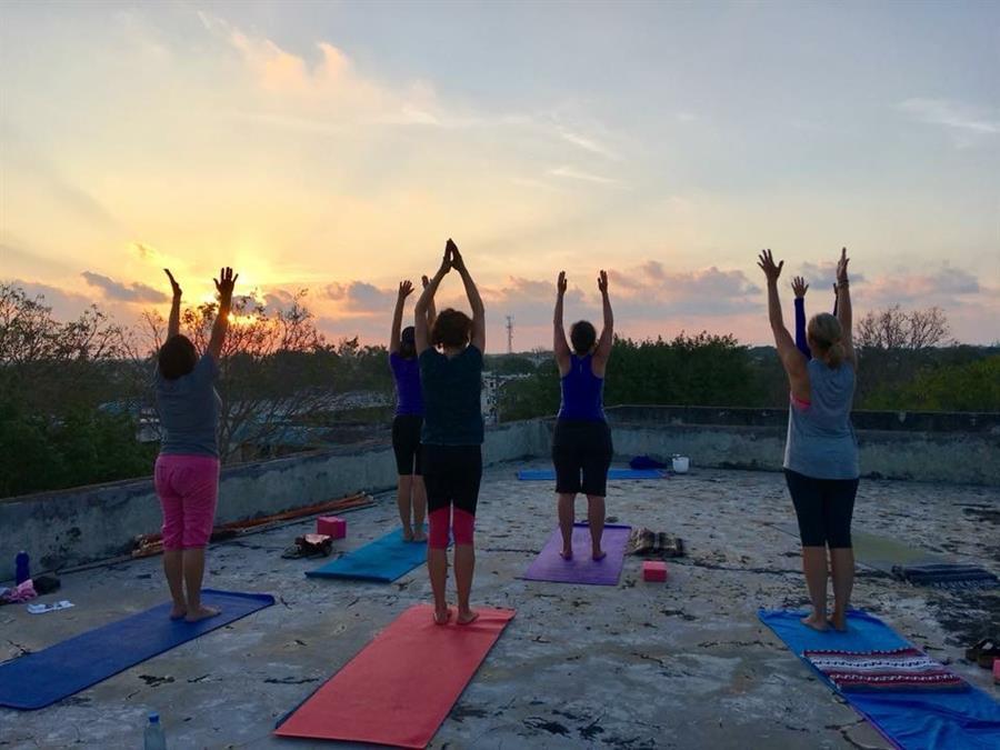 sunrise yoga