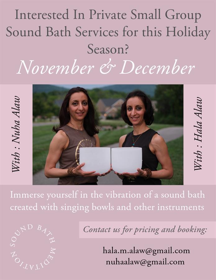 Sound Bath Private Service