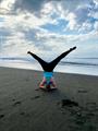 Yoga Beach Headstand-1