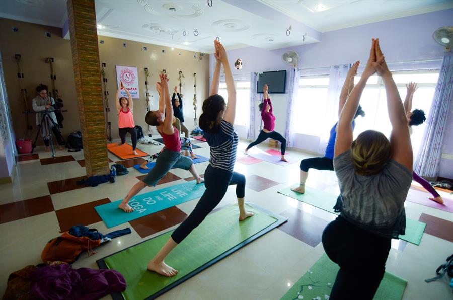Yoga Asana Class Vinyasa yoga school