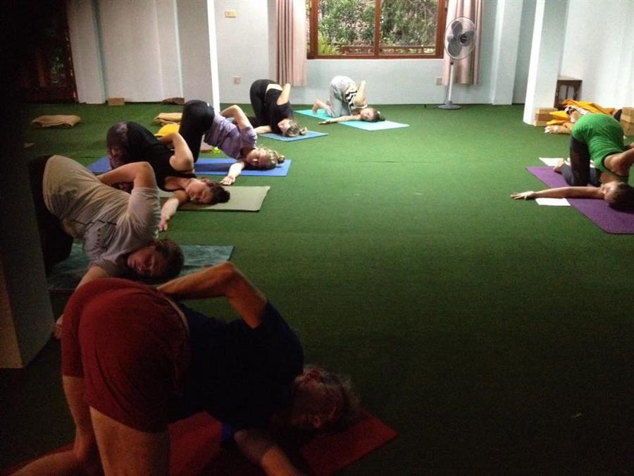 Yoga classes at Rishikul Yogshala