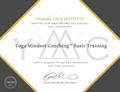 Yoga Mindset Certificate
