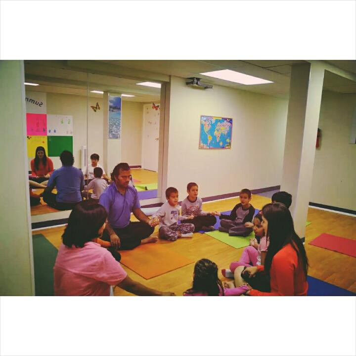 1st Kids yoga in my teacher training
