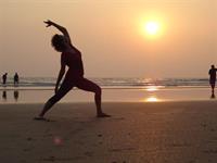 Yoga students in Goa - India March / November 2023