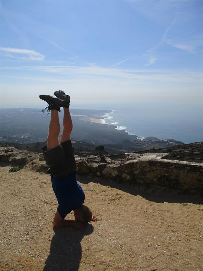 Pincha up the hill in Sintra