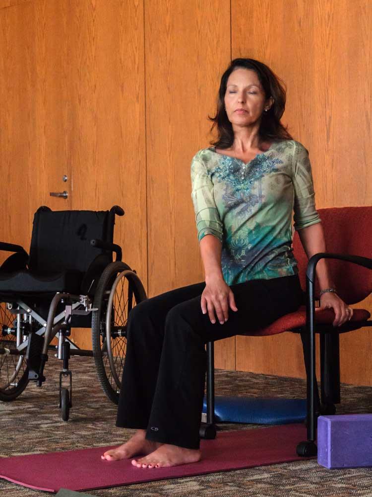 Adaptive Yoga - Seated Twist