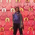 10,000 Buddhas  mural by Amanda Giacomini