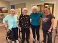 Assisted Living Chair Yoga students