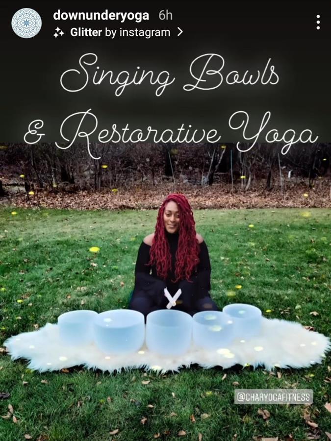 Restorative Yoga & Crystal Bowl Meditation Promo
