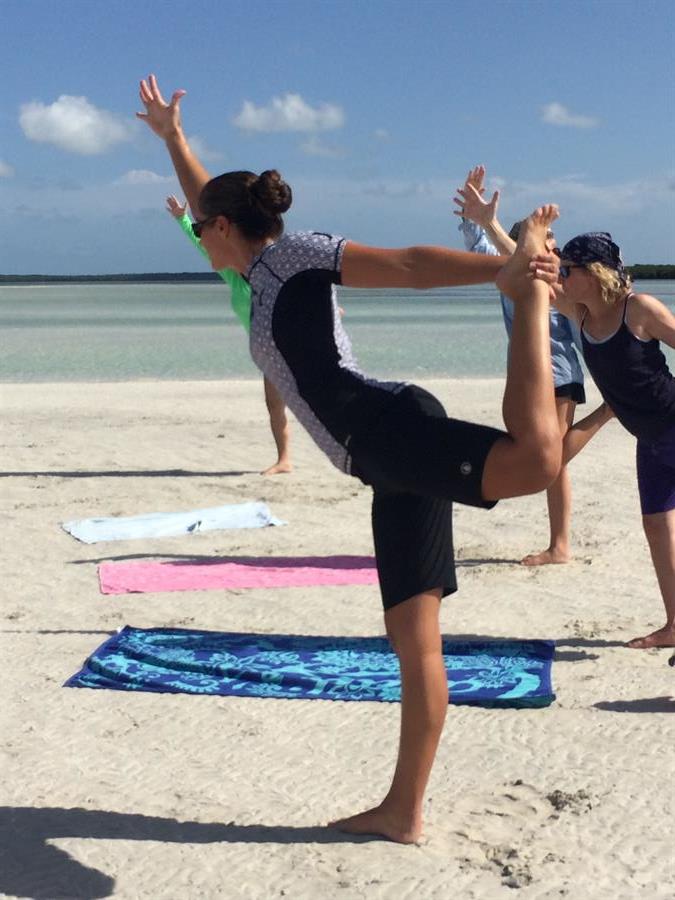 Sand Bar Yoga, Key West