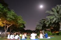 Chandranamaskar & Full Moon meditation - 14-11-16