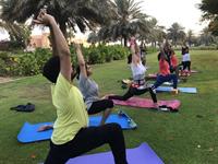 Yoga International day at Barsha 3