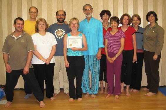 Chris R. becomes a Certified Yoga Teacher!