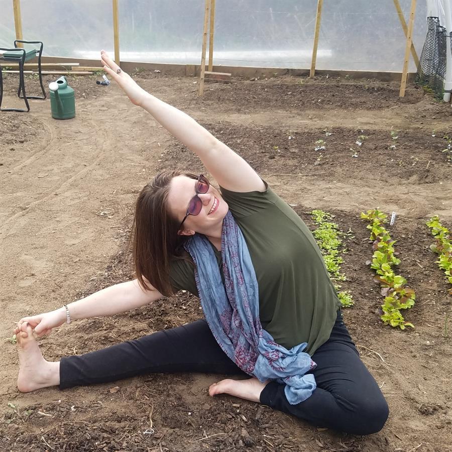 Greenhouse yoga