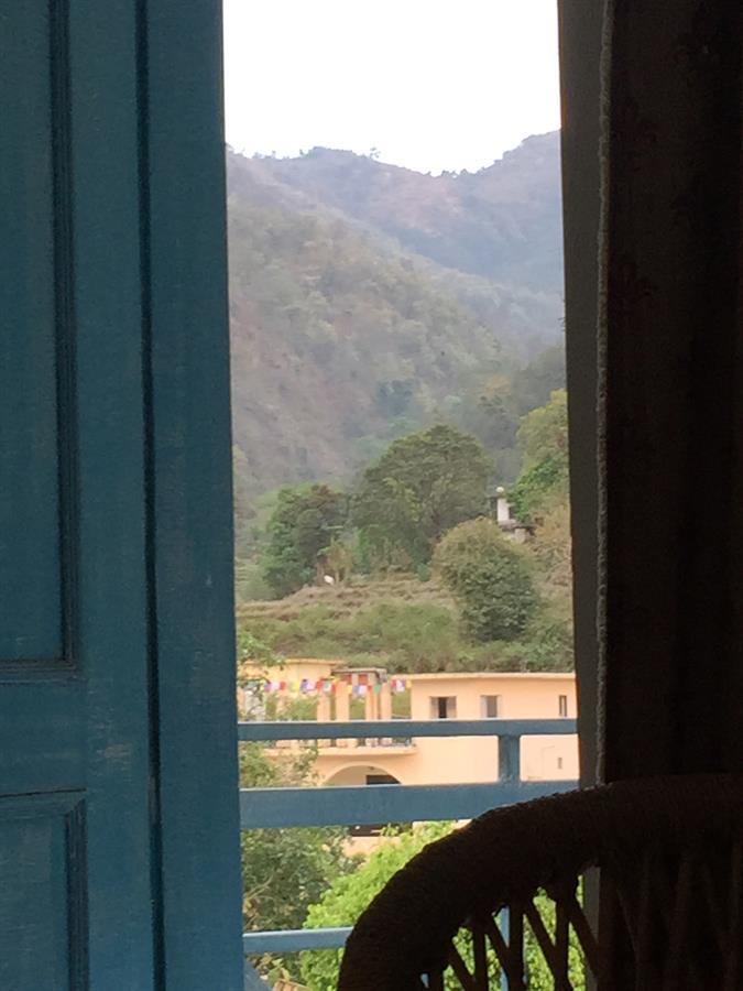 A room with a view, Sattva Centre, Rishikesh, 2015
