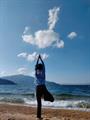 beach yoga/Standing pose
