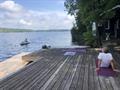 Summer dock yoga 2021