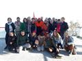 Mountain trip excursion with students