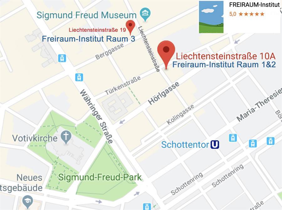 Freiraum-Institut Stadtplan Wien
