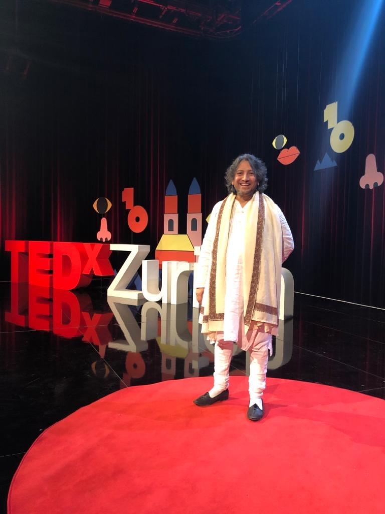 Sanjeev at TEDx Zurich