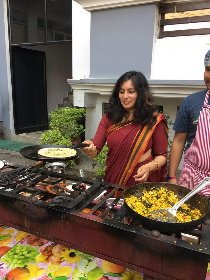 Cooking Time at Rishikul Yogshala